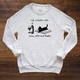 Life Is Better With Wine Cats And Books Raglan Sleeve Sweatshirt Heather Mustard