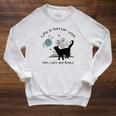 Life Is Better With Yarn Cats And Books Premium Tri-Blend Raglan Sleeve Sweatshirt Heather Mustard Life Is Better With Yarn Cats And Books Premium Tri-Blend Raglan Sleeve Sweatshirt Heather Mustard
