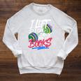 Lift So I Can Carry More Books Lovers Gym Reader Raglan Sleeve Sweatshirt Heather Mustard Lift So I Can Carry More Books Lovers Gym Reader Raglan Sleeve Sweatshirt Heather Mustard