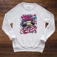I Lift So I Can Carry More Books Reader Weightlifting Raglan Sleeve Sweatshirt Heather Mustard