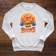 I Lift So I Can Carry More Books Reading Humor Gyming Raglan Sleeve Sweatshirt Heather Mustard I Lift So I Can Carry More Books Reading Humor Gyming Raglan Sleeve Sweatshirt Heather Mustard