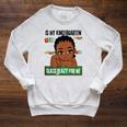 Lil Mr Kindergarten Prince Boys Melanin Boy Read Books Raglan Sleeve Sweatshirt Heather Mustard