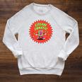 Literal Lunatic Book Lovers Library Readers & Teachers Raglan Sleeve Sweatshirt Heather Mustard