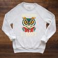 Literary Bird Reading Owl You Need Is Books Raglan Sleeve Sweatshirt Heather Mustard