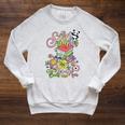Love Panda Squishy Animal Doodles Squishies Books And Rain Raglan Sleeve Sweatshirt Heather Mustard