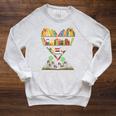 I Love Reading Heart Love Books l Books Lovers Raglan Sleeve Sweatshirt Heather Mustard