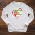 I Love Reading Heart Love Books TShirt Library Bookworm Raglan Sleeve Sweatshirt Heather Mustard
