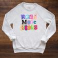 Magazine Letters Read More Books Raglan Sleeve Sweatshirt Heather Mustard