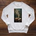 Magical Book Floral Coffee Books Nature Fantasy Raglan Sleeve Sweatshirt Heather Mustard Magical Book Floral Coffee Books Nature Fantasy Raglan Sleeve Sweatshirt Heather Mustard