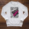 Marvel Comics Logo Comic Book Fill Panel Raglan Sleeve Sweatshirt Heather Mustard Marvel Comics Logo Comic Book Fill Panel Raglan Sleeve Sweatshirt Heather Mustard