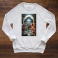Marvel Comixology Avengers Issue 2 Of 10 Comic Book Cover Raglan Sleeve Sweatshirt Heather Mustard