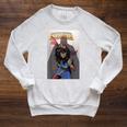 Marvel Comixology Champions Ms Marvel Comic Book Cover Raglan Sleeve Sweatshirt Heather Mustard