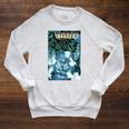 Marvel Comixology Invaders Go To Atlantis Comic Book Cover Raglan Sleeve Sweatshirt Heather Mustard