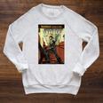 Marvel Comixology Invaders War Ghost Comic Book Cover Raglan Sleeve Sweatshirt Heather Mustard Marvel Comixology Invaders War Ghost Comic Book Cover Raglan Sleeve Sweatshirt Heather Mustard