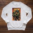 Marvel Comixology Prisoner X Comic Book Cover Raglan Sleeve Sweatshirt Heather Mustard