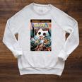 Marvel Comixology Thor Theater Comic Book Cover Raglan Sleeve Sweatshirt Heather Mustard Marvel Comixology Thor Theater Comic Book Cover Raglan Sleeve Sweatshirt Heather Mustard