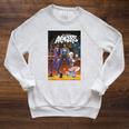 Marvel Comixology West Coast Avengers 8 Comic Book Cover Raglan Sleeve Sweatshirt Heather Mustard