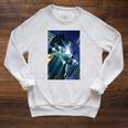 Marvel Comixology X-Men Sentinels Comic Book Cover Raglan Sleeve Sweatshirt Heather Mustard