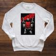 Marvel Daredevil Issue4 2019 Comic Book Cover Raglan Sleeve Sweatshirt Heather Mustard