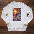 Marvel Eternals Comic Book Cover Immortals Walk The Earth Raglan Sleeve Sweatshirt Heather Mustard Marvel Eternals Comic Book Cover Immortals Walk The Earth Raglan Sleeve Sweatshirt Heather Mustard