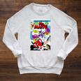 Marvel X-Men Ms Marvel Vs Death-Bird Comic Book Cover Raglan Sleeve Sweatshirt Heather Mustard Marvel X-Men Ms Marvel Vs Death-Bird Comic Book Cover Raglan Sleeve Sweatshirt Heather Mustard