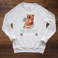 Mir Reicht's Ich Geh Resen Books Reading Fan Bookworm Owls Raglan Sleeve Sweatshirt Heather Mustard
