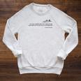 Miyamoto Muhashi Quote Samurai Warrior Book Of Five Rings Raglan Sleeve Sweatshirt Heather Mustard