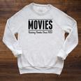 Movies Ruining Books Since 1920 Book Reading Literary Raglan Sleeve Sweatshirt Heather Mustard