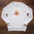 All I Need Is Book & Cat Book Lovers Cat Owners Humour Raglan Sleeve Sweatshirt Heather Mustard