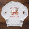 All I Need Is Books And Cats Valentines Day Reading Bookworm Raglan Sleeve Sweatshirt Heather Mustard All I Need Is Books And Cats Valentines Day Reading Bookworm Raglan Sleeve Sweatshirt Heather Mustard