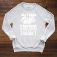 All i Need Is My Cardigan Welsh Corgi And a Good Book Raglan Sleeve Sweatshirt Heather Mustard