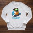 Nerdy Pug Reading Books Poogworm Pug Bookworm Raglan Sleeve Sweatshirt Heather Mustard Nerdy Pug Reading Books Poogworm Pug Bookworm Raglan Sleeve Sweatshirt Heather Mustard