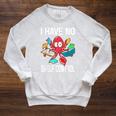 I Have No Shelf Control Reading Books Bookworm Raglan Sleeve Sweatshirt Heather Mustard