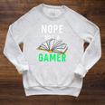 Nope Not a Gamer Bookworm Reader Book Lover For Teens Moms Raglan Sleeve Sweatshirt Heather Mustard Nope Not a Gamer Bookworm Reader Book Lover For Teens Moms Raglan Sleeve Sweatshirt Heather Mustard