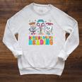 Nothing Beats Reading Cute Rock Paper Scissors Book Lover Raglan Sleeve Sweatshirt Heather Mustard Nothing Beats Reading Cute Rock Paper Scissors Book Lover Raglan Sleeve Sweatshirt Heather Mustard