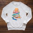 Octopus Reading Bookworm Book Reading Octopus Lover Raglan Sleeve Sweatshirt Heather Mustard Octopus Reading Bookworm Book Reading Octopus Lover Raglan Sleeve Sweatshirt Heather Mustard