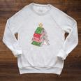 Oh What Fun It Is To Read Book Christmas Tree Premium Tri-Blend Raglan Sleeve Sweatshirt Heather Mustard Oh What Fun It Is To Read Book Christmas Tree Premium Tri-Blend Raglan Sleeve Sweatshirt Heather Mustard
