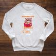 Once Upon a Time There Was a Girl Who Really Loved Books And Raglan Sleeve Sweatshirt Heather Mustard