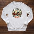 Oxford Mississippi Literary Center Book Lover Vintage Premium Tri-Blend Raglan Sleeve Sweatshirt Heather Mustard