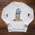Panda Bear Loves Reading Illustration For A Book Nerd Raglan Sleeve Sweatshirt Heather Mustard Panda Bear Loves Reading Illustration For A Book Nerd Raglan Sleeve Sweatshirt Heather Mustard