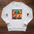 Parrot Love Reading And Parrots Child Book Lover Raglan Sleeve Sweatshirt Heather Mustard Parrot Love Reading And Parrots Child Book Lover Raglan Sleeve Sweatshirt Heather Mustard