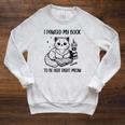 You Pawsed Here Cat Books Coffee I Paused My Book To Be Here Raglan Sleeve Sweatshirt Heather Mustard