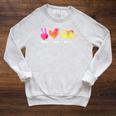 Peace Love Books Reader Librarian Library Book Raglan Sleeve Sweatshirt Heather Mustard
