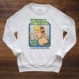Peeing In The Pool Book Cover By Sam Spencer Raglan Sleeve Sweatshirt Heather Mustard Peeing In The Pool Book Cover By Sam Spencer Raglan Sleeve Sweatshirt Heather Mustard