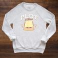 Plot It Builds Character Book Reading Raglan Sleeve Sweatshirt Heather Mustard