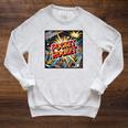 Pocket Rocket Comic Book Style Premium Tri-Blend Raglan Sleeve Sweatshirt Heather Mustard Pocket Rocket Comic Book Style Premium Tri-Blend Raglan Sleeve Sweatshirt Heather Mustard