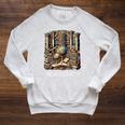 Rare Book Collector Raglan Sleeve Sweatshirt Heather Mustard