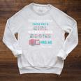 There Was A Girl Who Loved Books Book Lover Daughter Girls Raglan Sleeve Sweatshirt Heather Mustard
