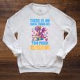 There Is No Such Thing As Too Much Reading Books Dragon Raglan Sleeve Sweatshirt Heather Mustard
