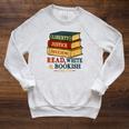 Read & Bookish Since 1776 Books Patriot 4th Of July Raglan Sleeve Sweatshirt Heather Mustard Read & Bookish Since 1776 Books Patriot 4th Of July Raglan Sleeve Sweatshirt Heather Mustard